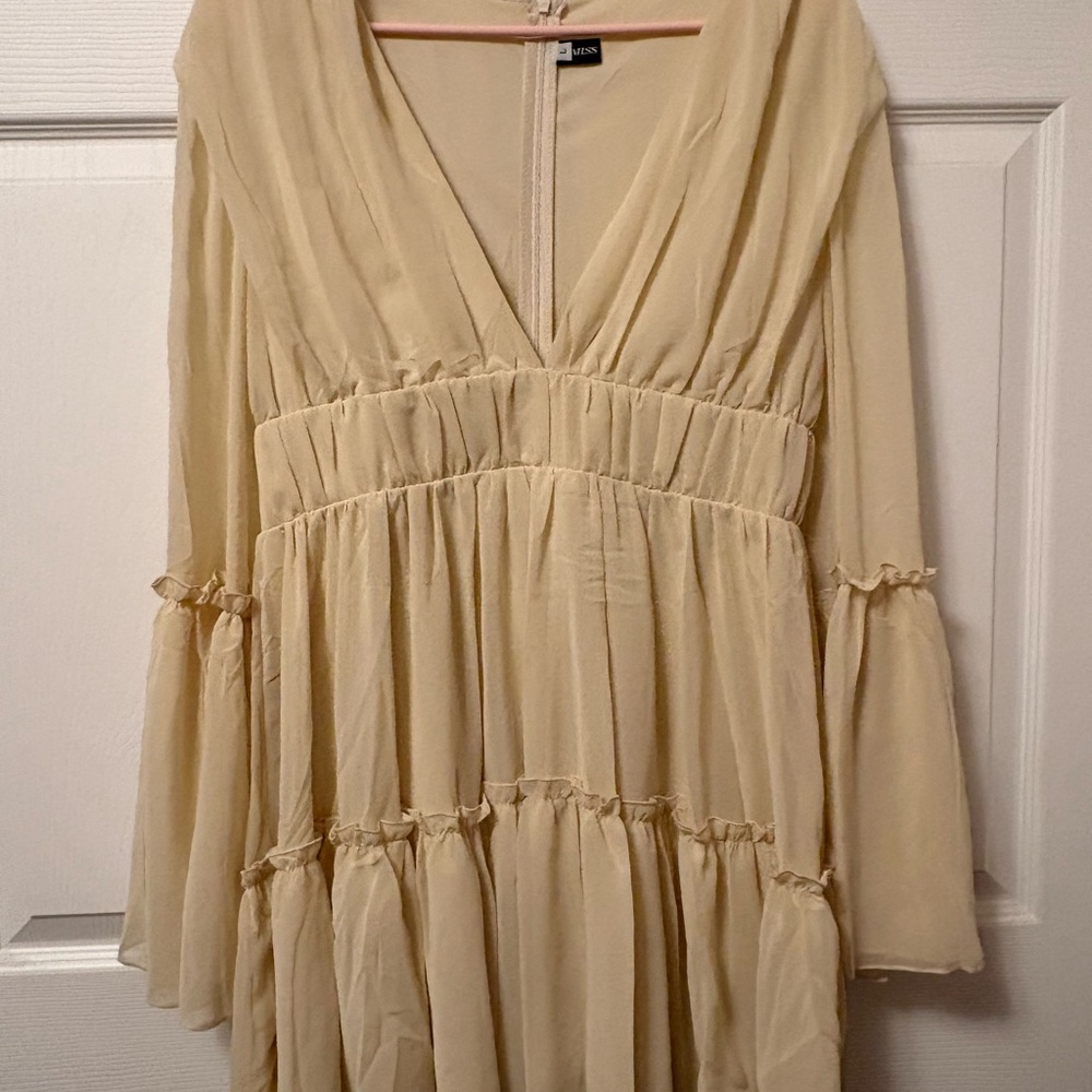 Elegant Cream Dress